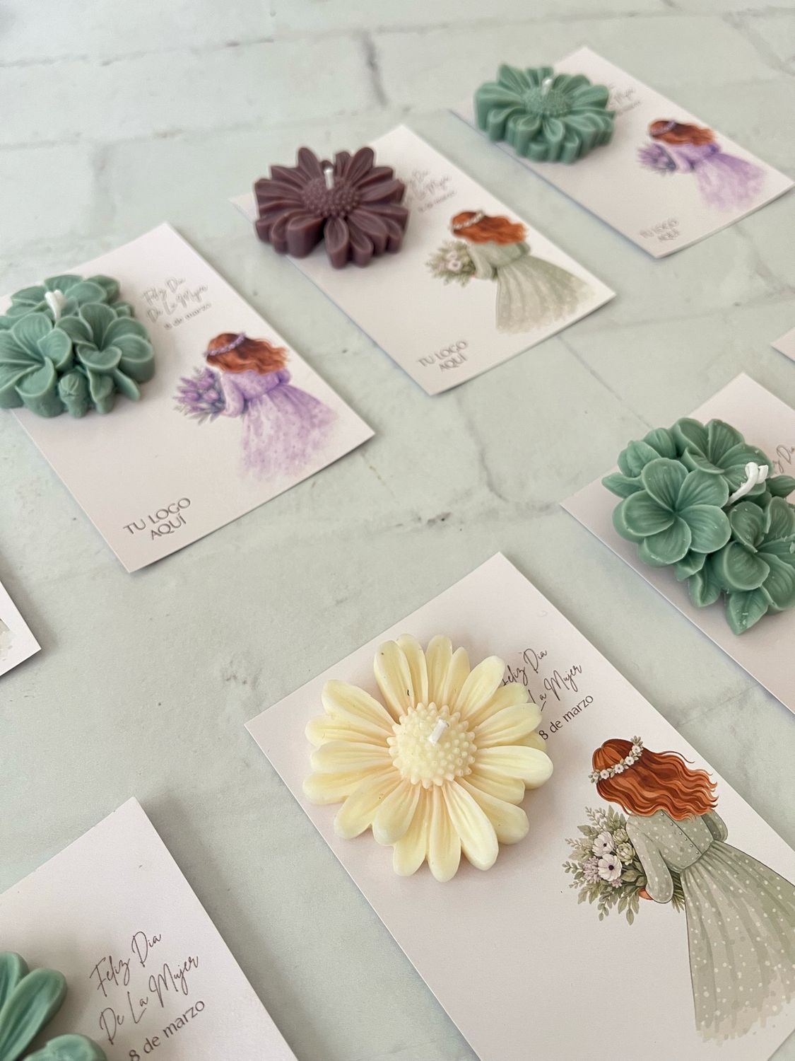 Vela aromática de cera de soya