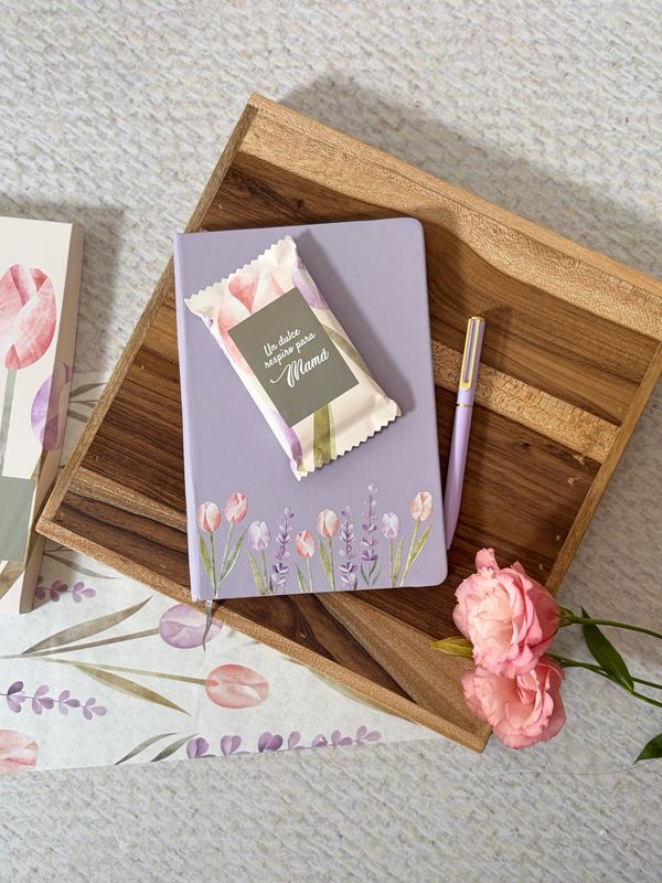 Set de Libreta, Bolígrafo &amp; Chocolate