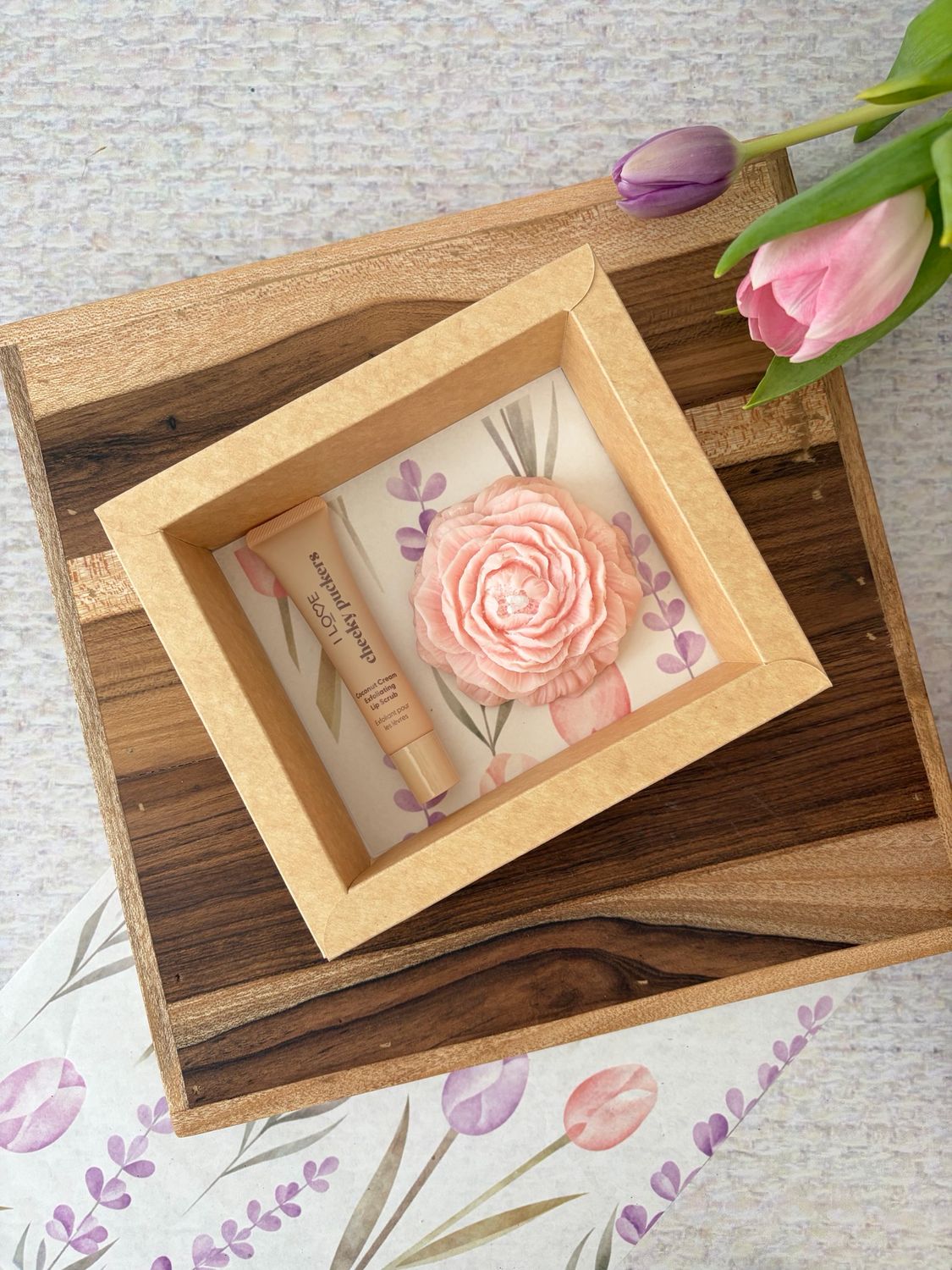 Set de Vela aromática &amp; lipbalm