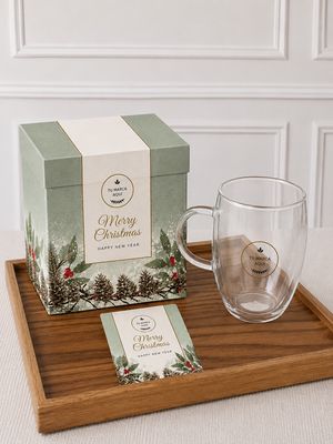 Taza de vidrio de doble pared