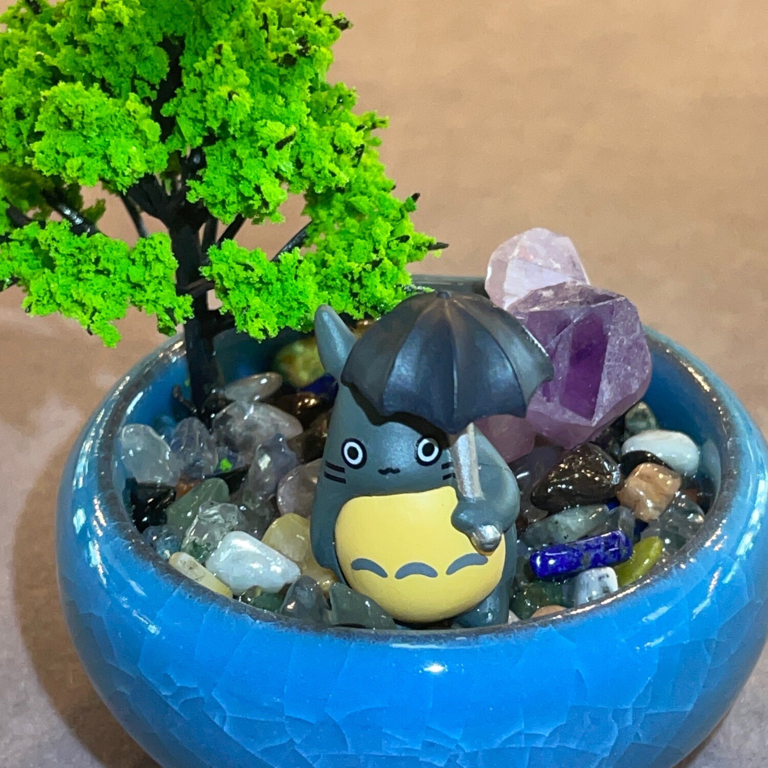 Totoro Amethyst Garden