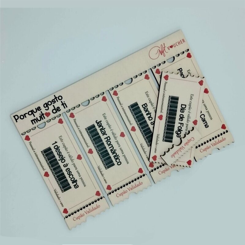 Vouchers (2 Packs) Vouchers (2 Packs)