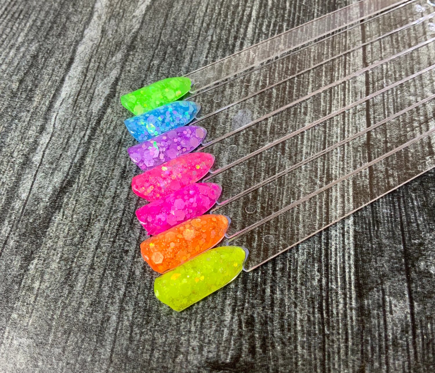 Neon collection 7 x 0.5 oz