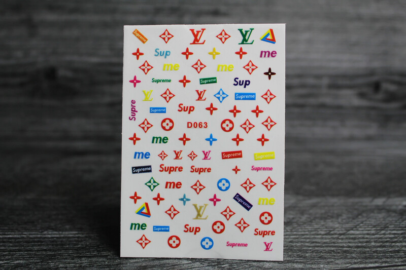 Stickers D063 ( Colorful )