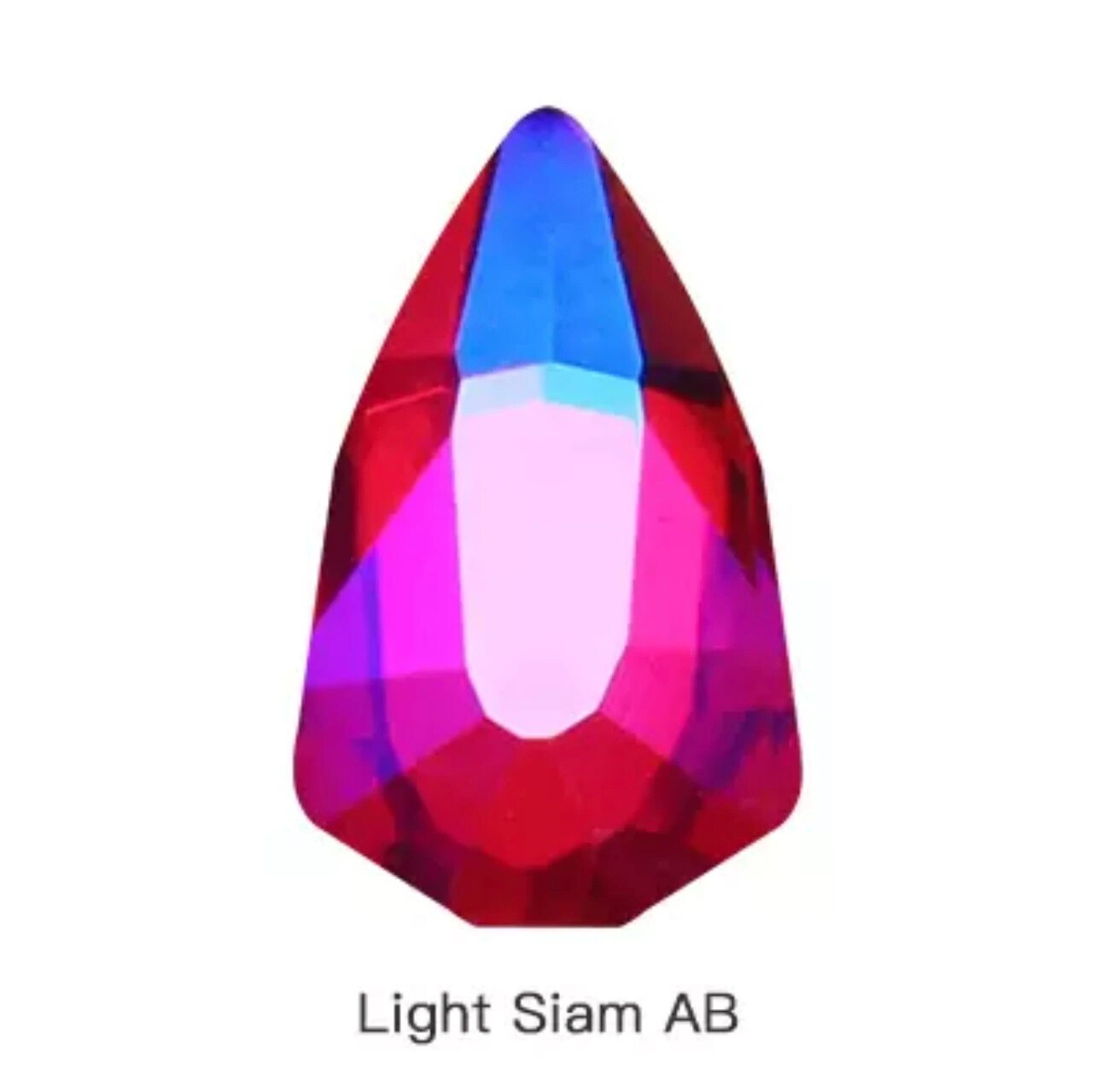 Rhinestones. 10 unidades, Available: Light siam AB 10 unidades