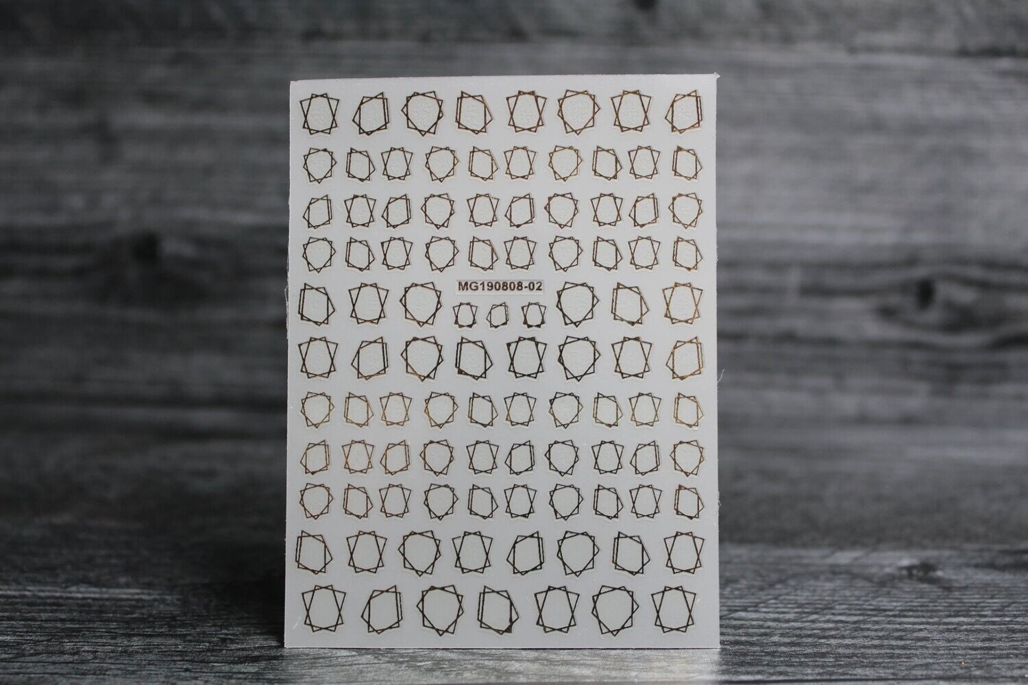 Sticker MG190808-02, Available: Golden