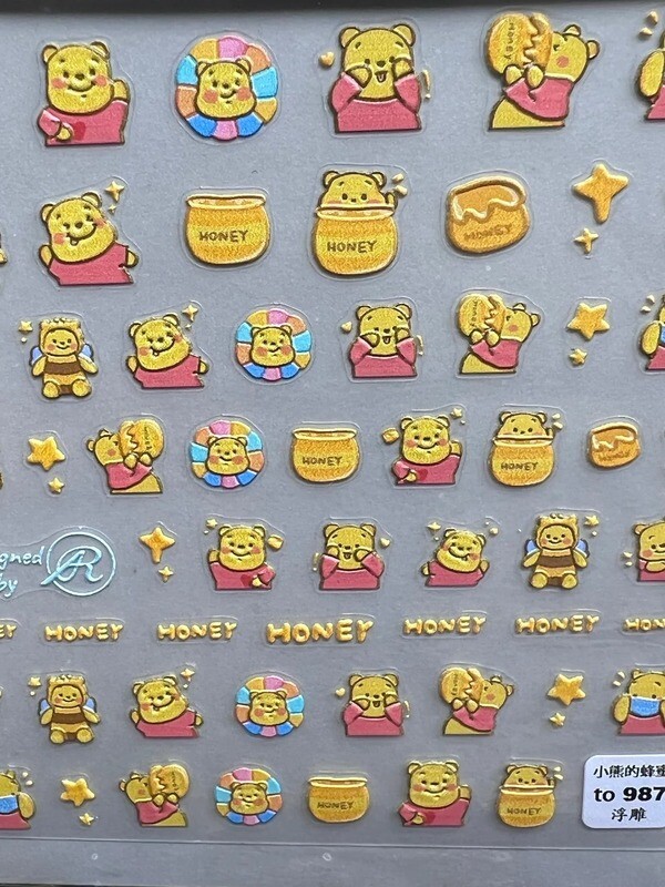 Tomoni stickers to 987 5D