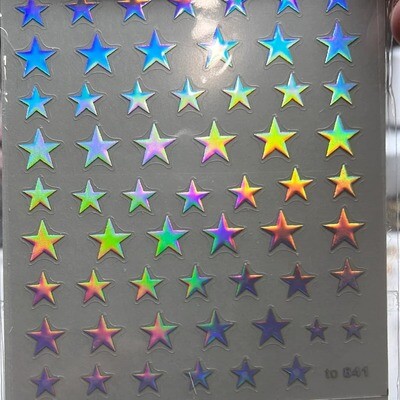 Tomoni stickers to 841 holografic