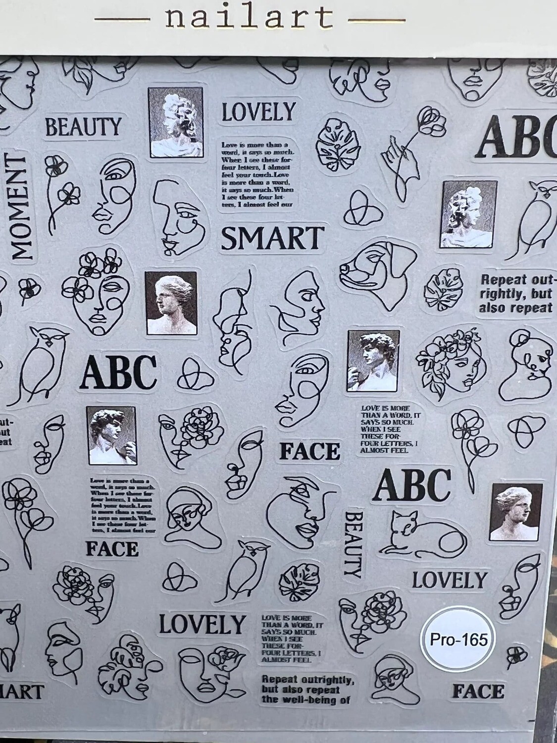 Tomoni stickers pro 165