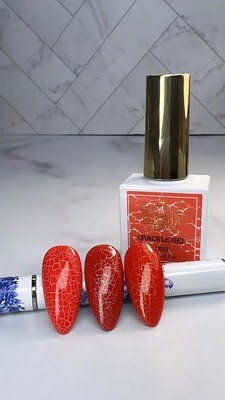 Crackle gel