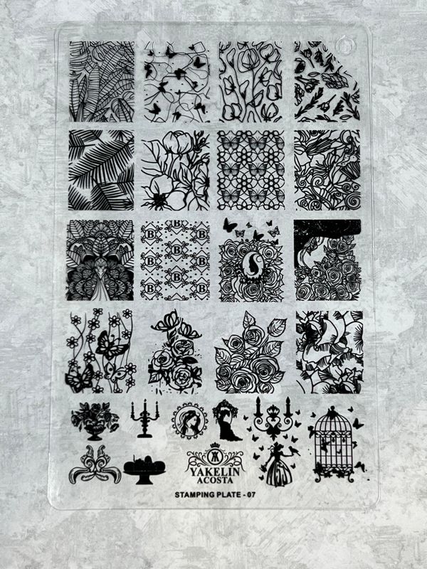 Stamping plate #7