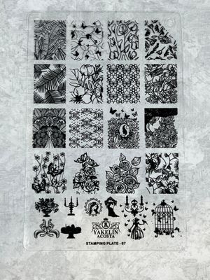 Stamping plate #7
