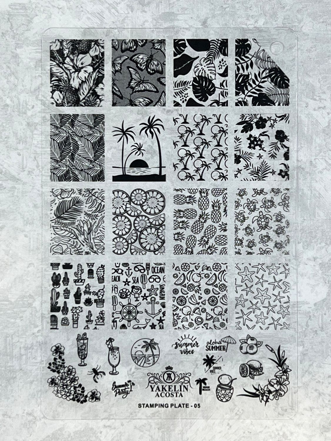 Stamping plate #5