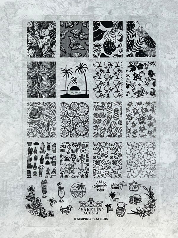 Stamping plate #5
