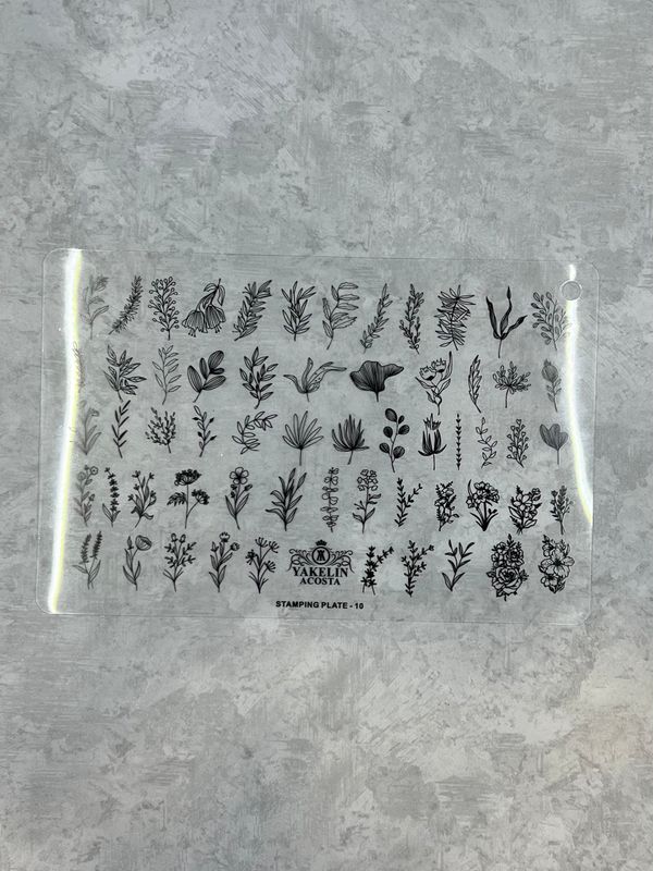 Stamping plate #10