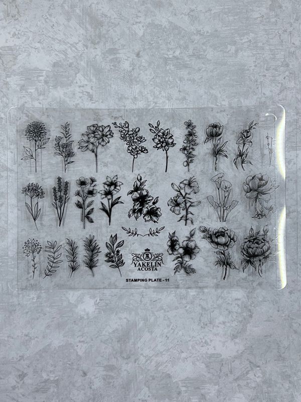 Stamping plate #11
