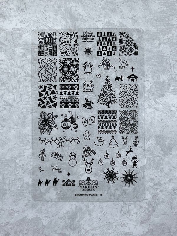 Stamping plate #16