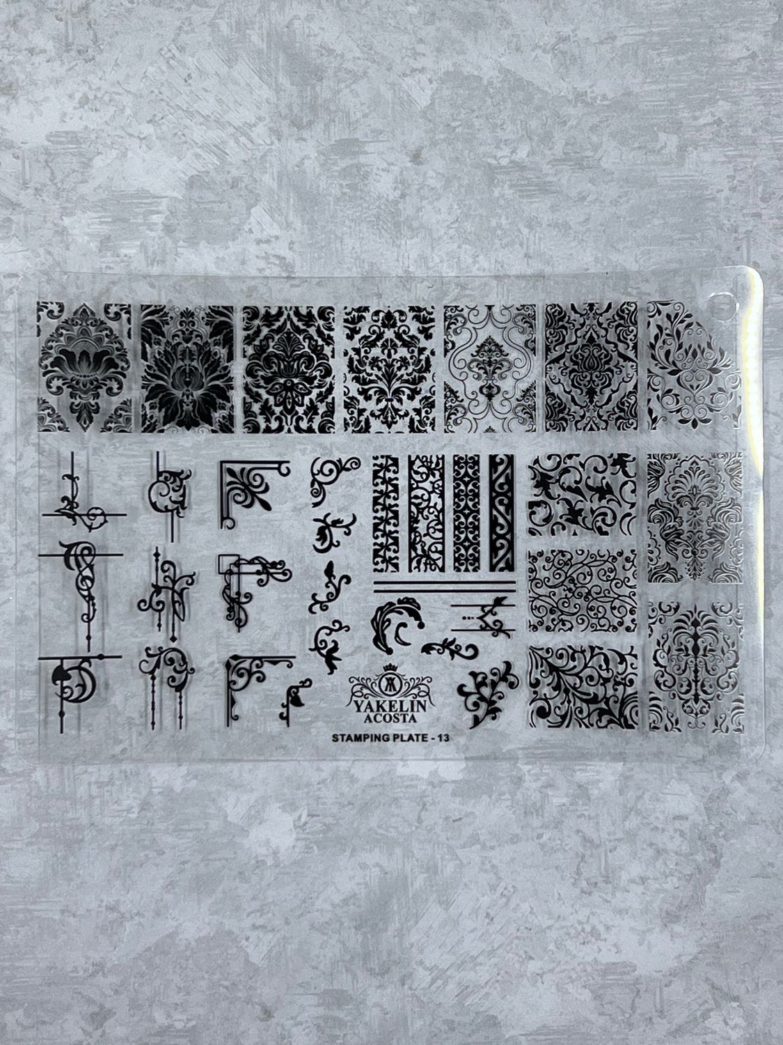 Stamping plate #13