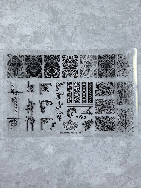 Stamping plate #13