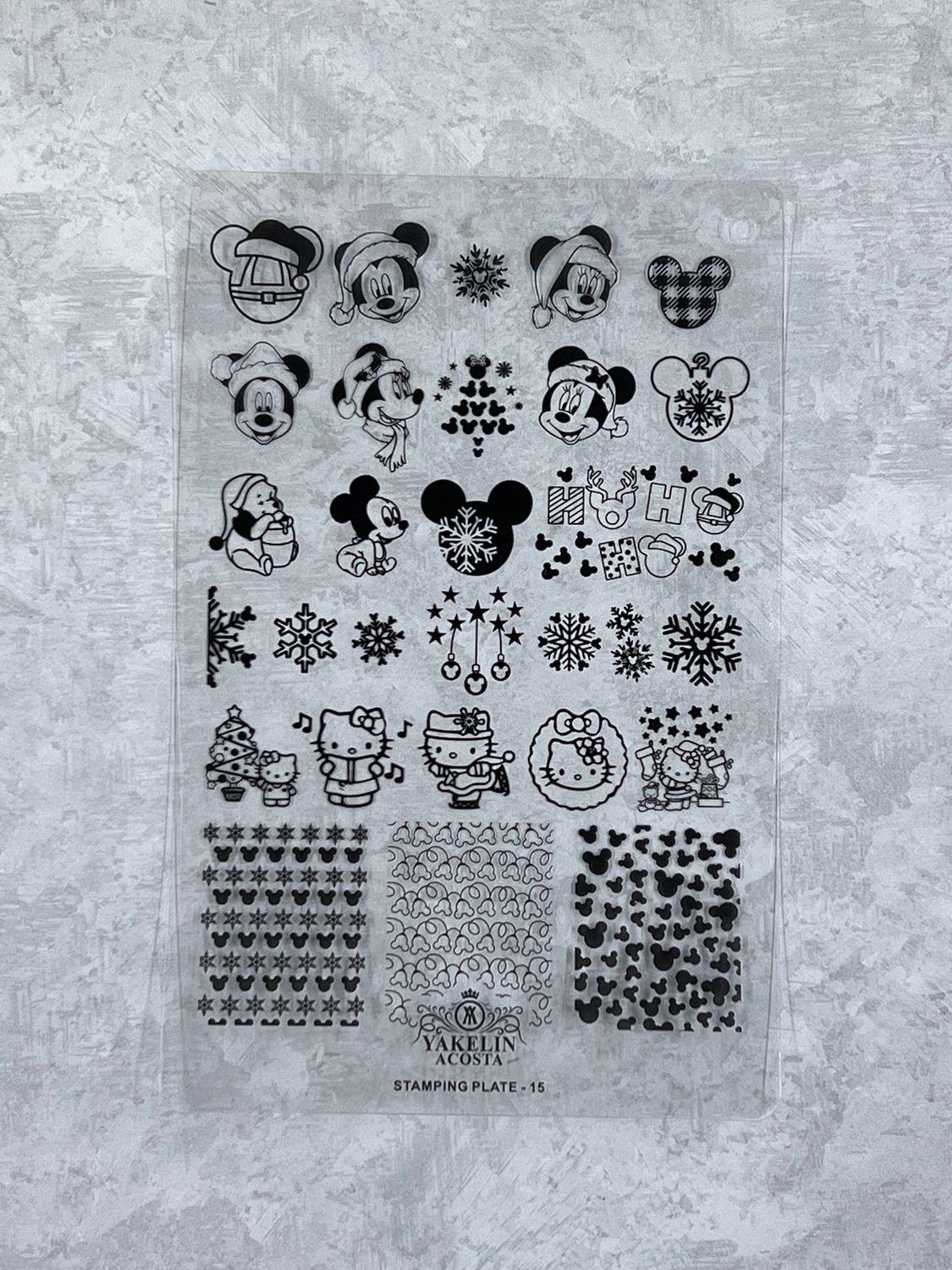 Stamping plate #15