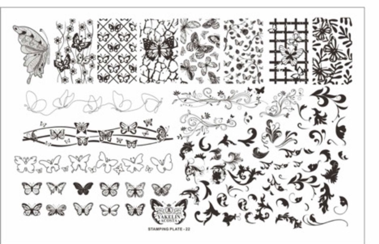 Stamping plate #22