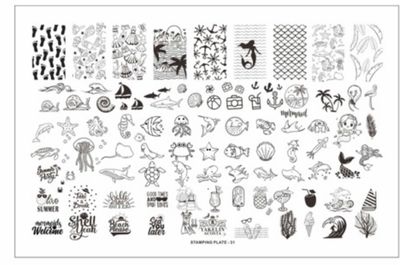 Stamping plate #31