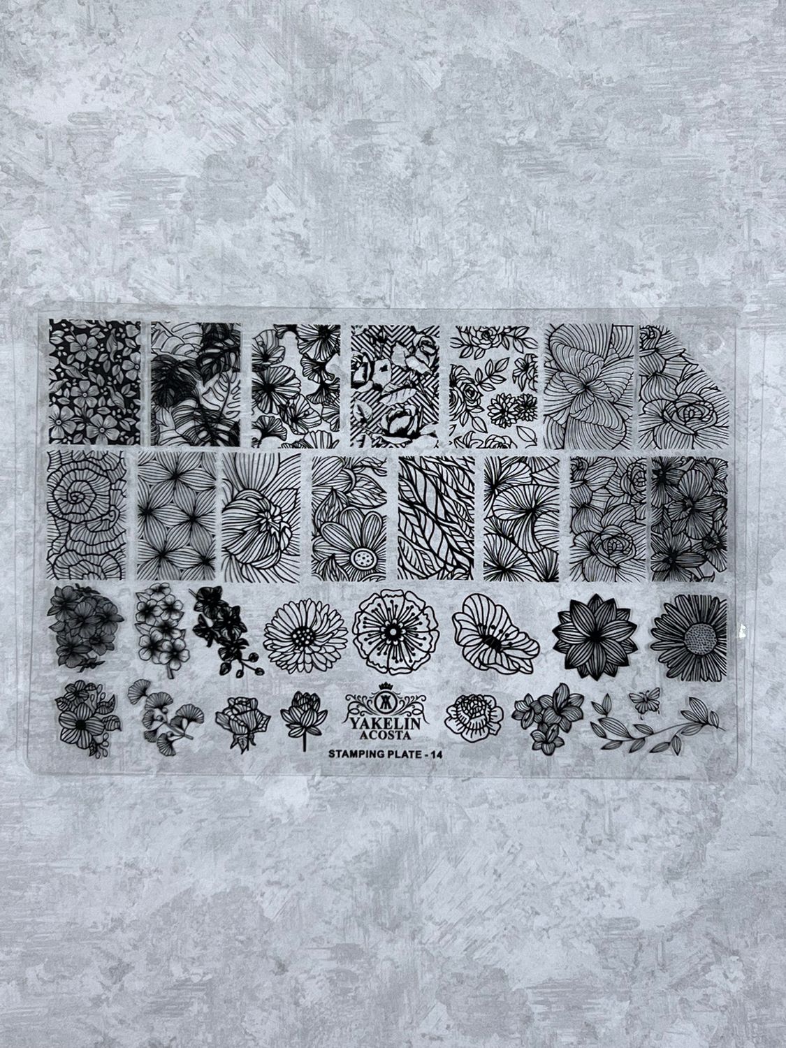 Stamping plate #14