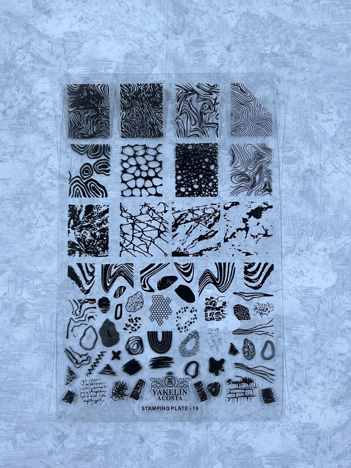 Stamping plate #19
