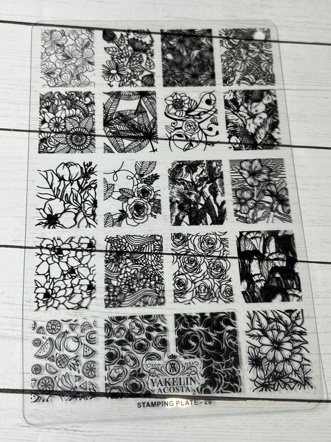 Stamping plate #20