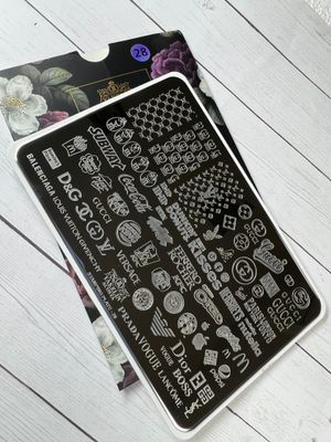Stamping plate #28
