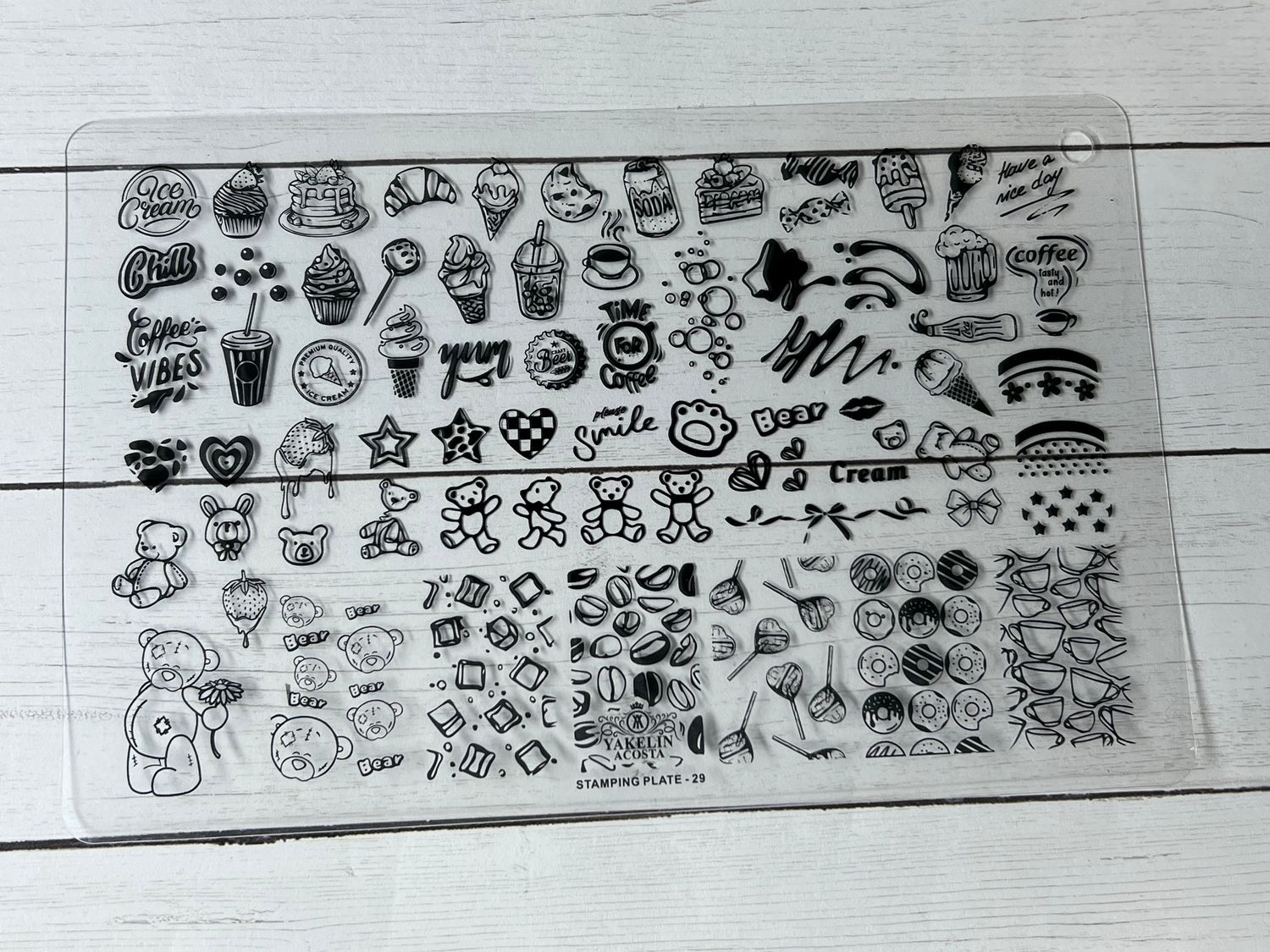 Stamping plate #29