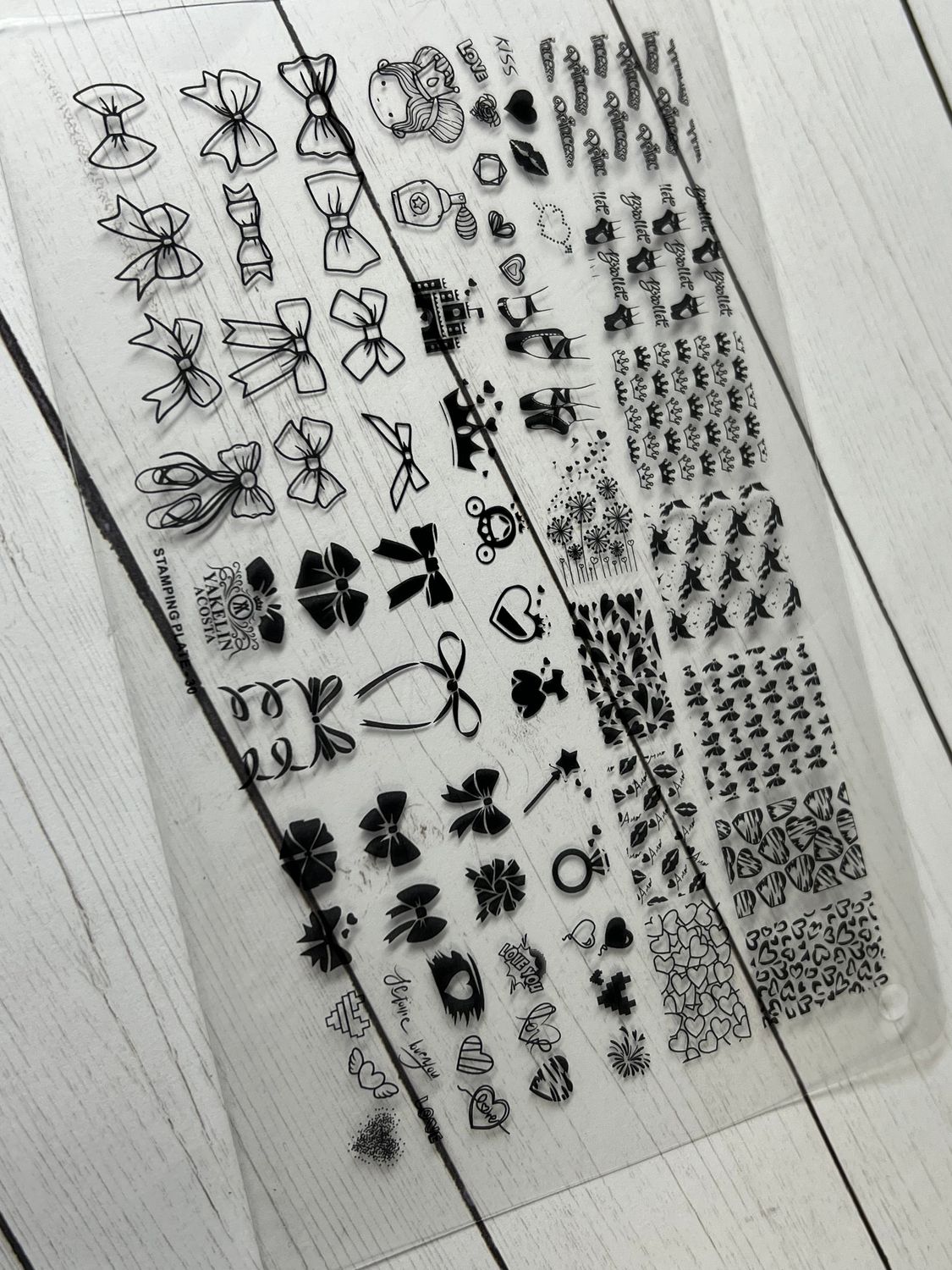 Stamping plate #30