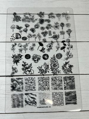Stamping plate #34