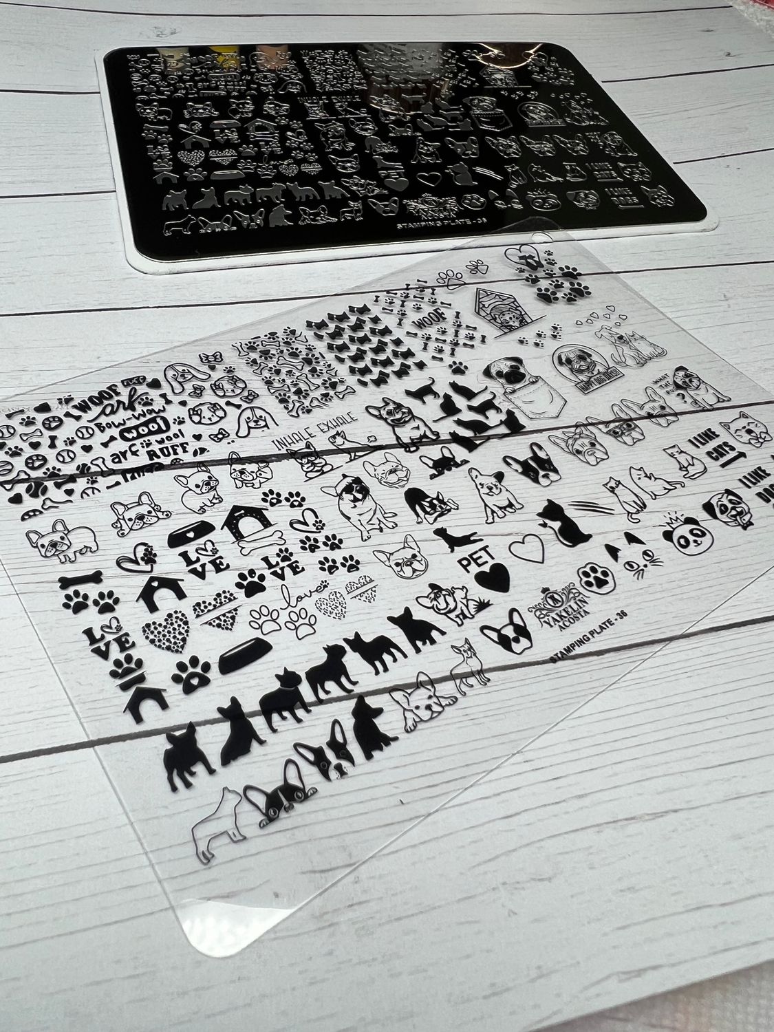 Stamping plate #36