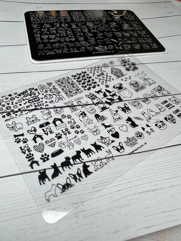 Stamping plate #36