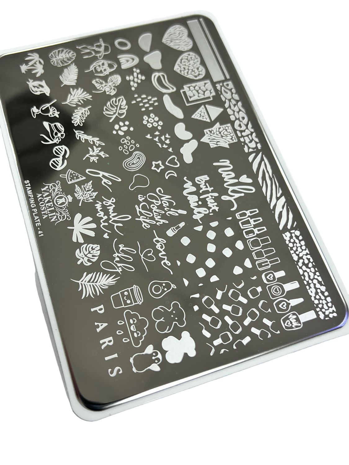 Stamping plate #41