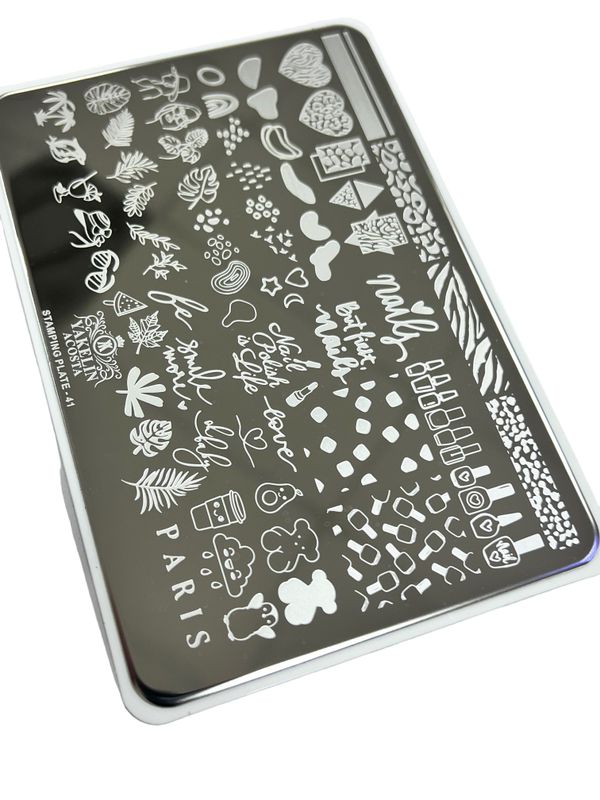 Stamping plate #41