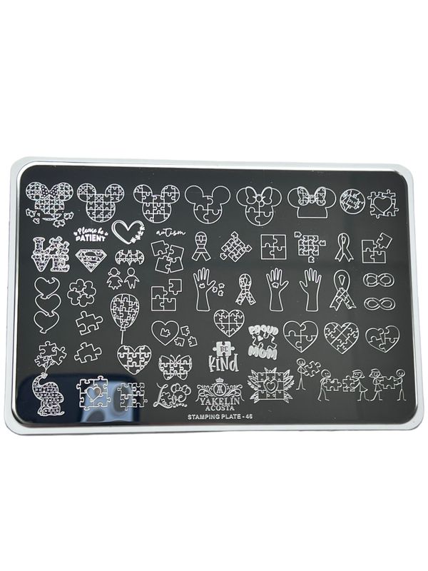Stamping plate #46