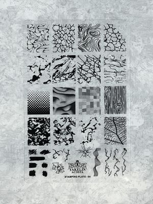Stamping plate #4