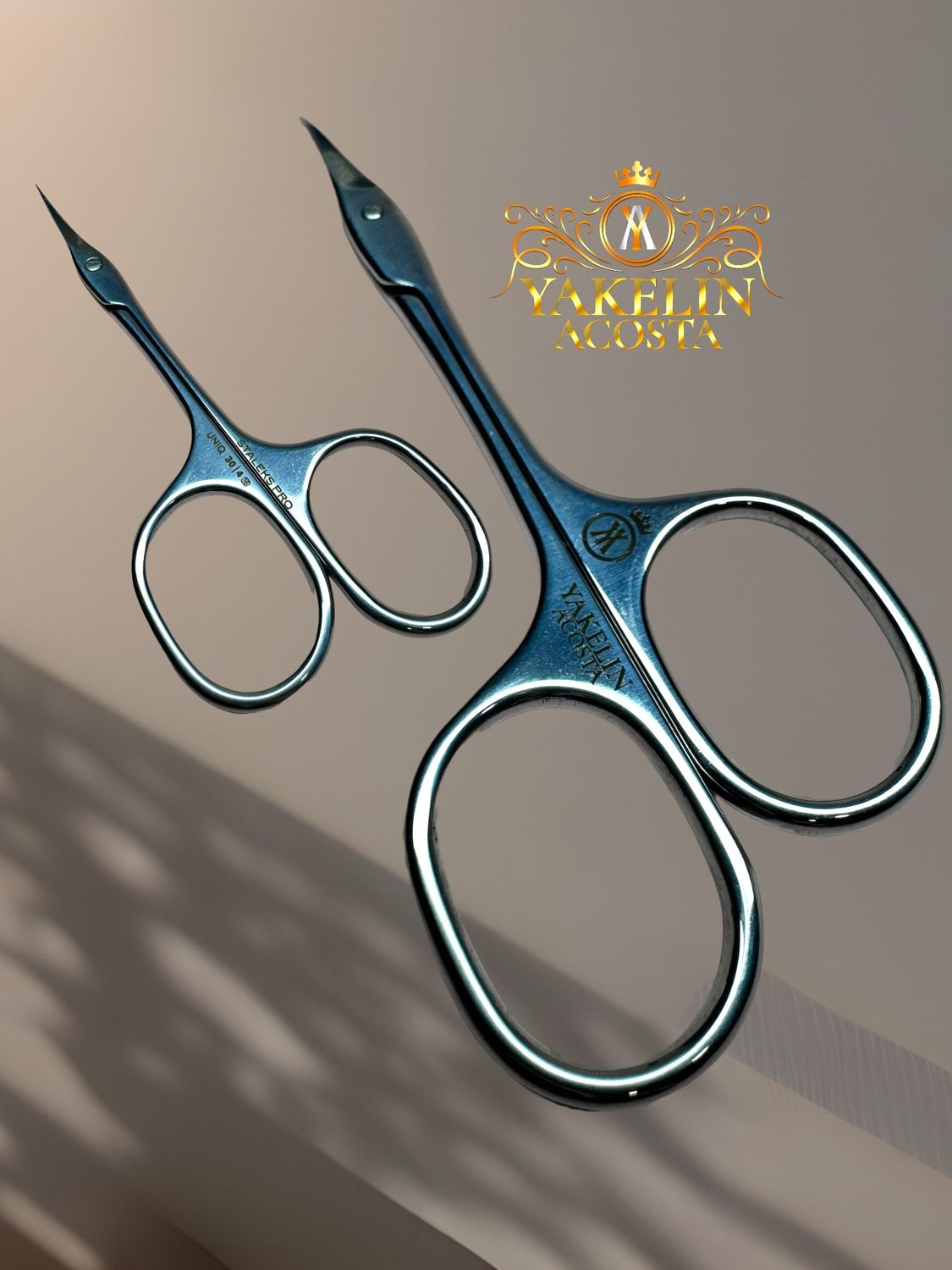 Professional cuticle scissors “Asymmetric” UNIQ 30 TYPE 4