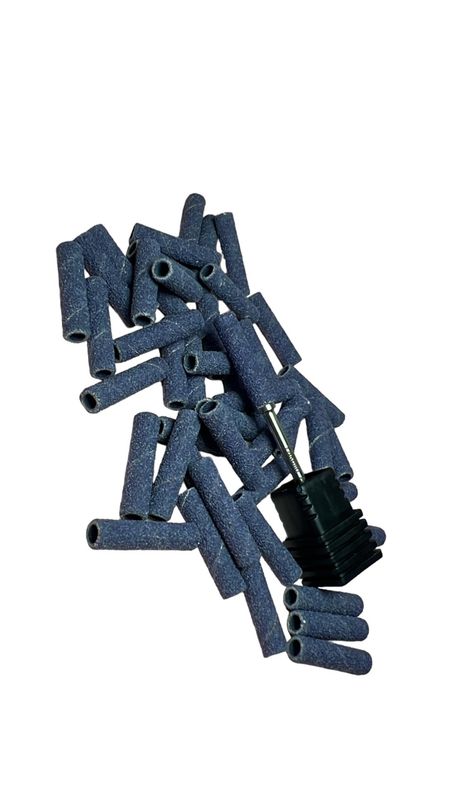 Mini Sanding Band long 20 mm.  100 unidades ..180 grits