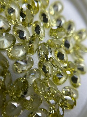 oval 5/7mm olive 12 unit