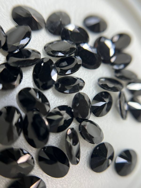 oval 5/7mm black 12 unit