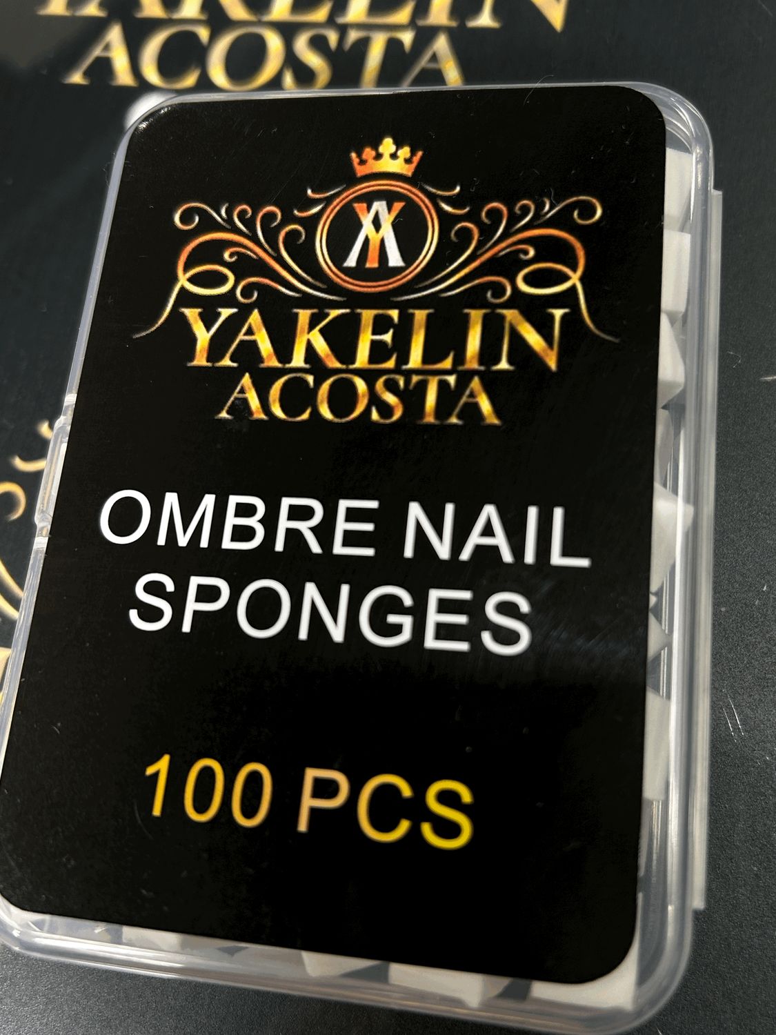 Ombre  Nail Sponges. 100pcs