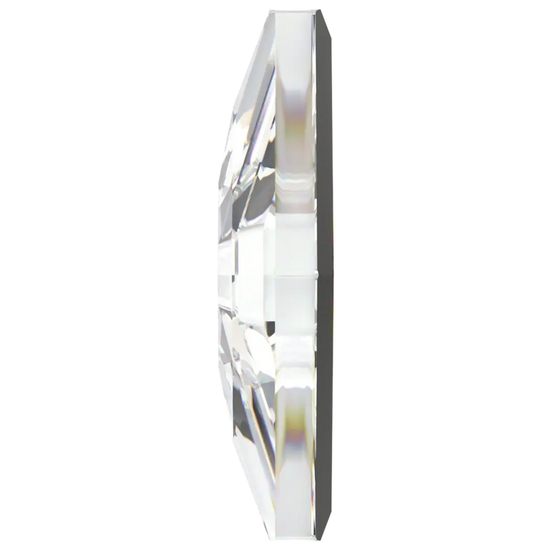 Serinity  Flat Back  Crystals Diamond (2773) Crystal 6.6x 3.9 mm pack of 6