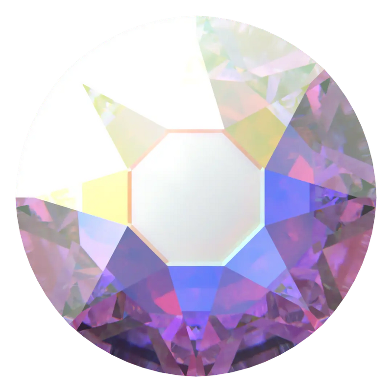 Serinity  Flat Back Crystals (2000, 2038 & 2078) Crystal AB ss7(2.2mm) pack of 50
