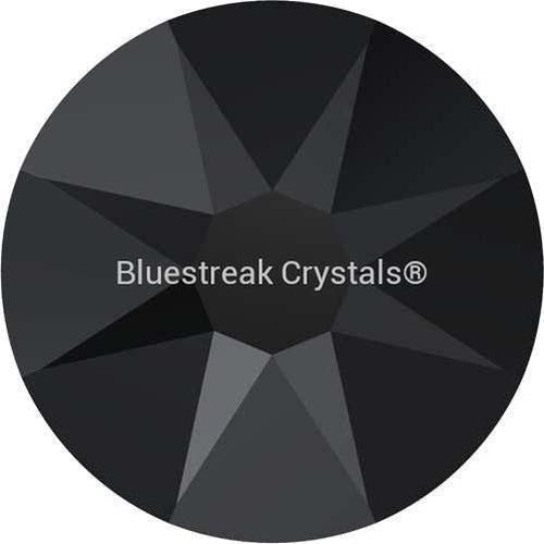 Serinity Flat Back Crystals  (2000, 2058 & 2088) Jet UNFOILED