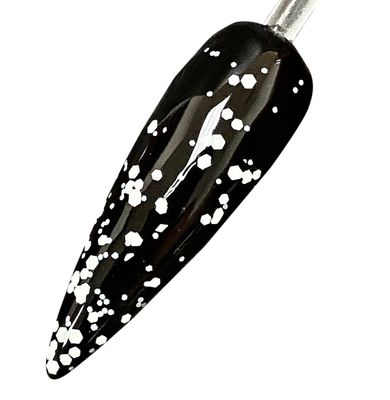 White dots top gloss