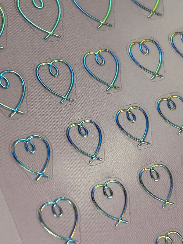 Sticker Tomoni.1405 silver