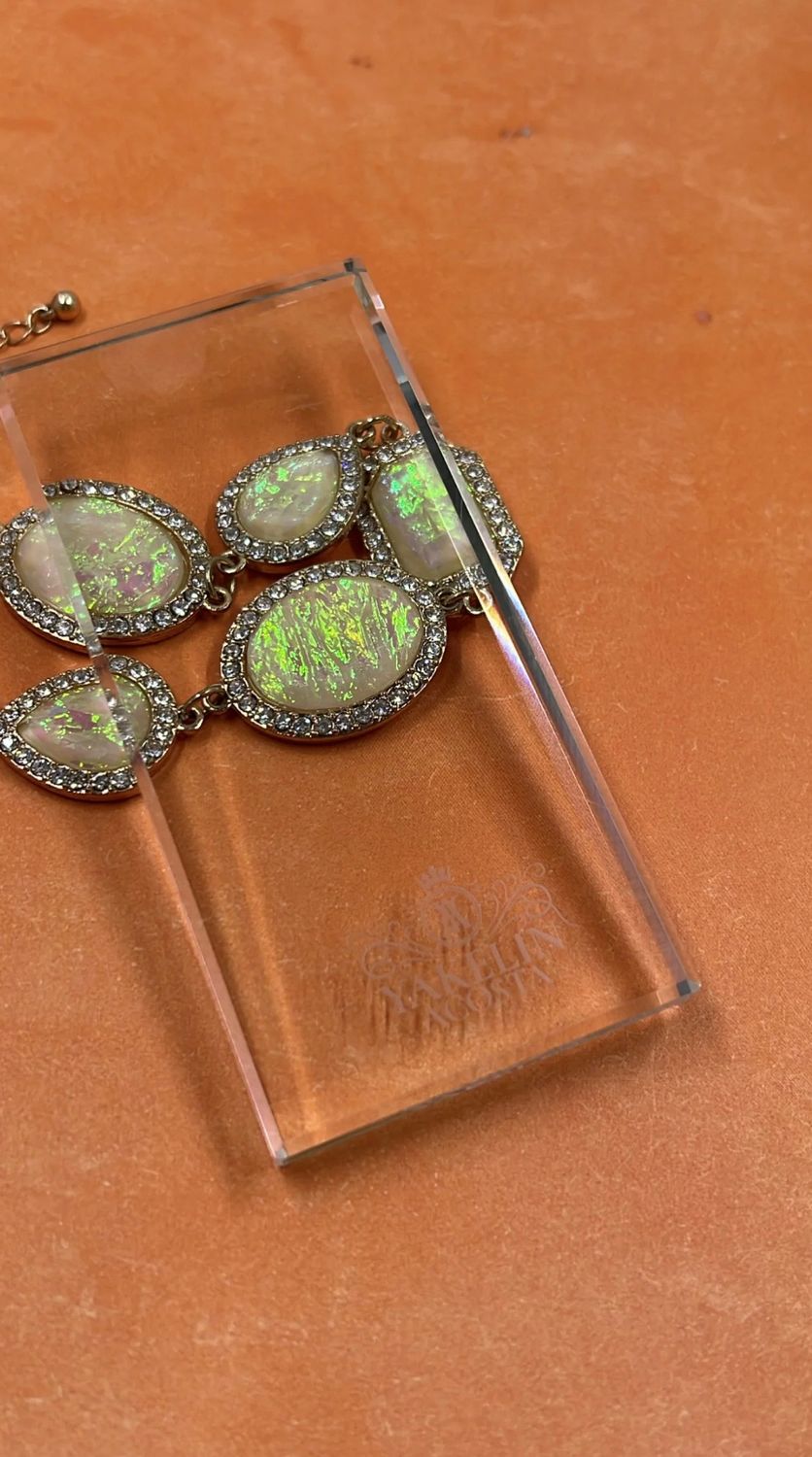 Paleta de cristal para mezclas